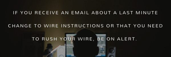 Always Verify Wire Instructions CoreTitle Wire Fraud Tips 